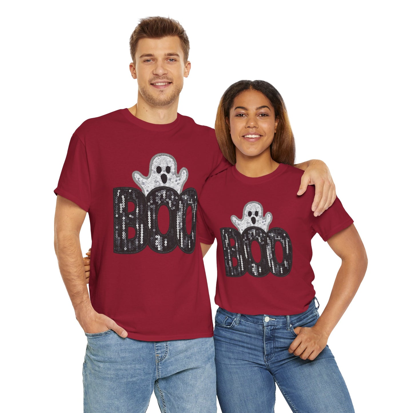Boo Ghost T-Shirt — Cute Halloween Graphic Tee
