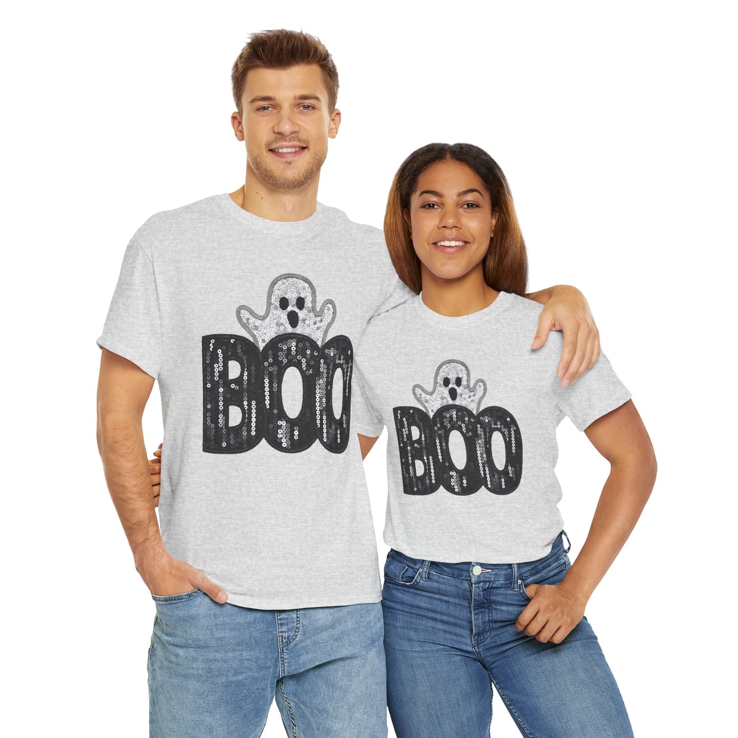 Boo Ghost T-Shirt — Cute Halloween Graphic Tee