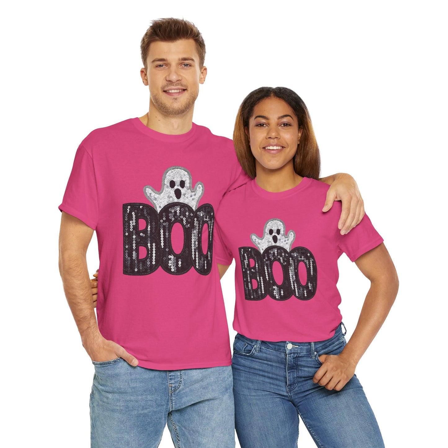 Boo Ghost T-Shirt — Cute Halloween Graphic Tee