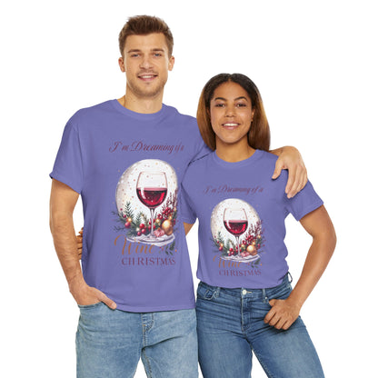 Wine Christmas Unisex Tee