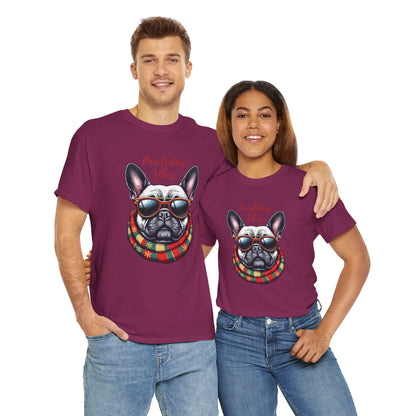 Chic Dog Lover Tee - 'Pawliday Vibes' Unisex Heavy Cotton T-Shirt