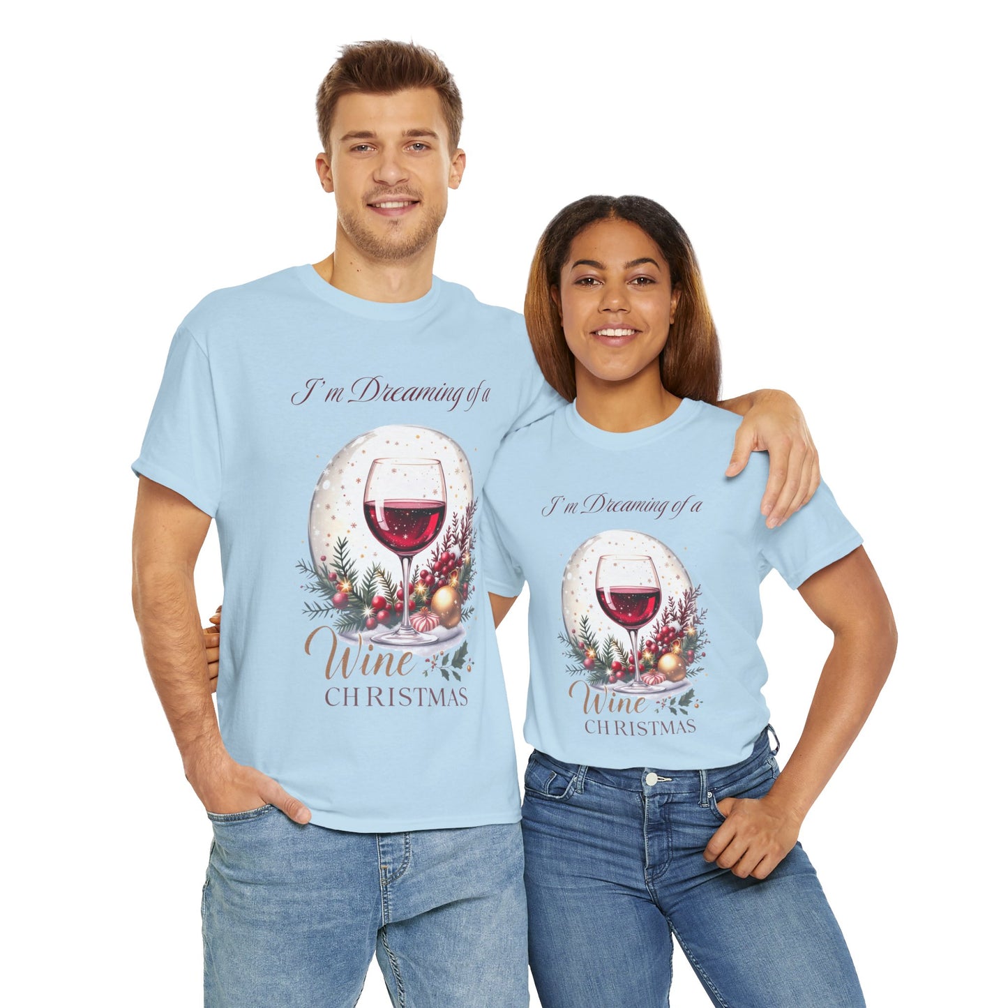 Wine Christmas Unisex Tee