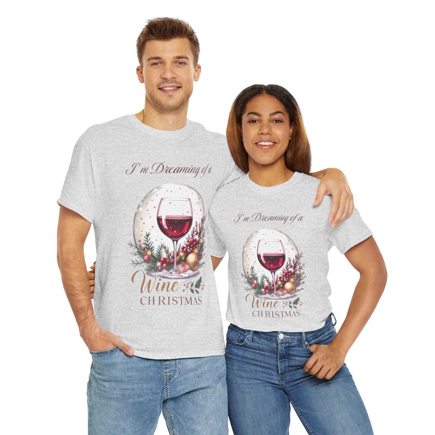 Wine Christmas Unisex Tee