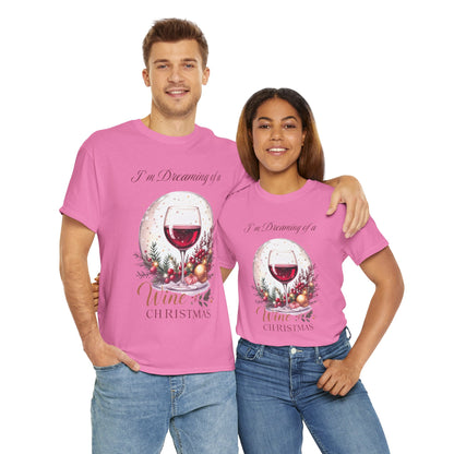 Wine Christmas Unisex Tee