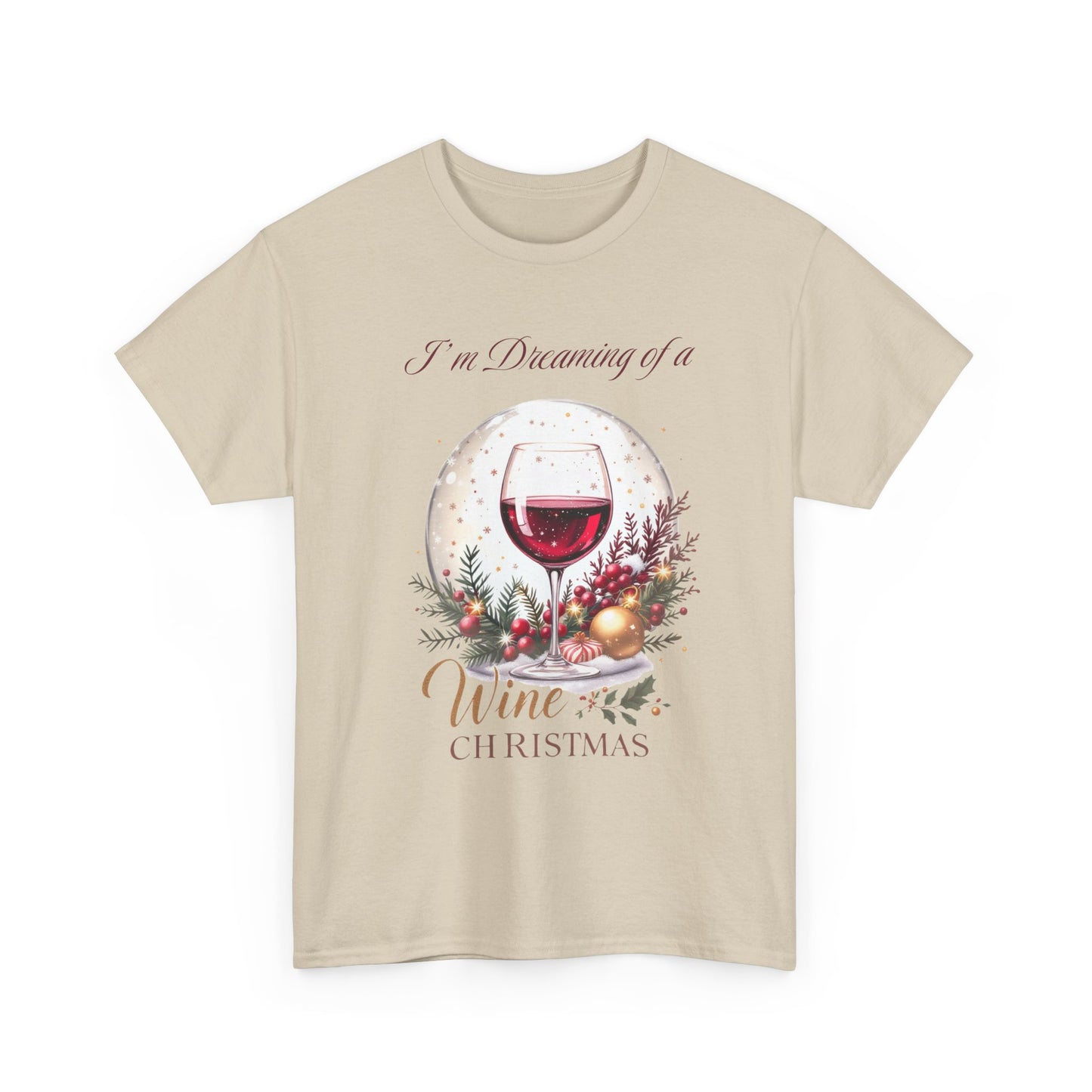 Wine Christmas Unisex Tee