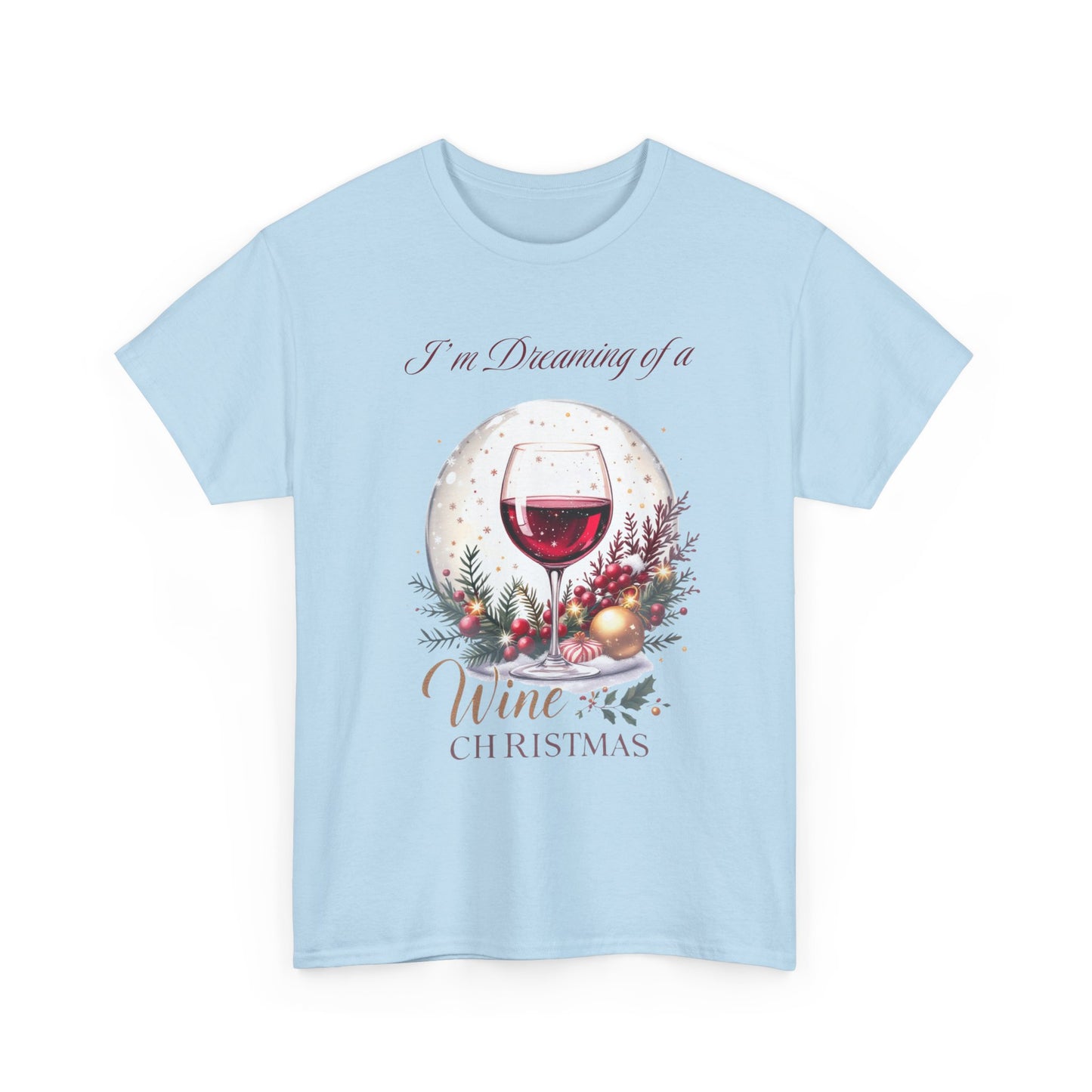 Wine Christmas Unisex Tee