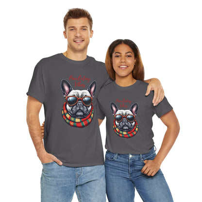 Chic Dog Lover Tee - 'Pawliday Vibes' Unisex Heavy Cotton T-Shirt