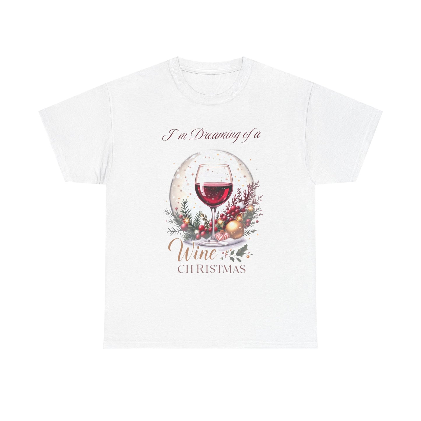 Wine Christmas Unisex Tee
