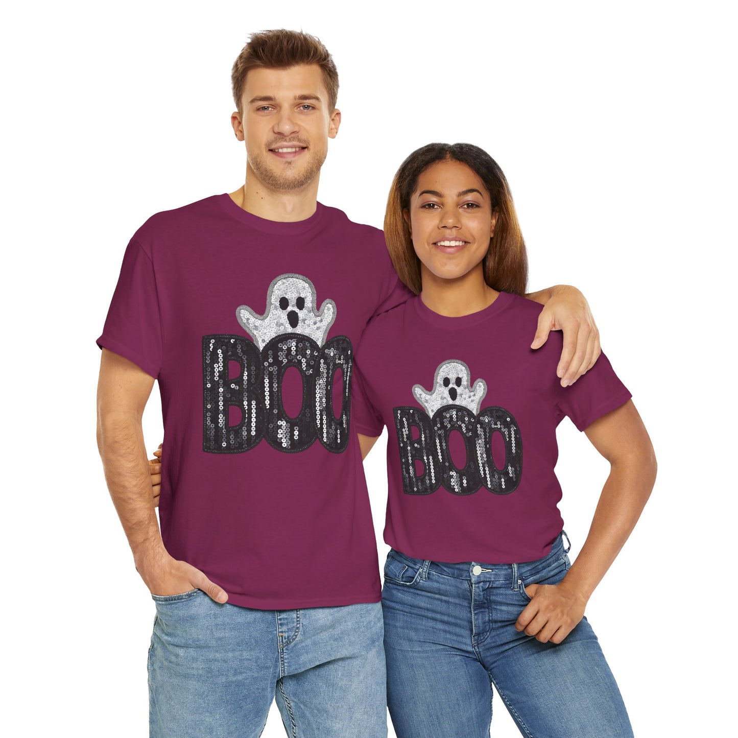 Boo Ghost T-Shirt — Cute Halloween Graphic Tee