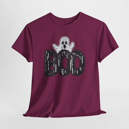 Boo Ghost T-Shirt — Cute Halloween Graphic Tee