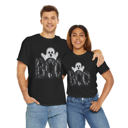 Boo Ghost T-Shirt — Cute Halloween Graphic Tee