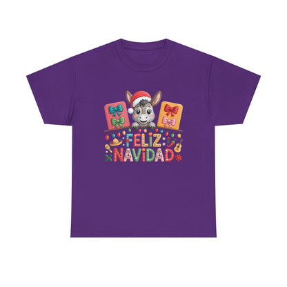 Feliz Navidad Donkey Christmas T-Shirt