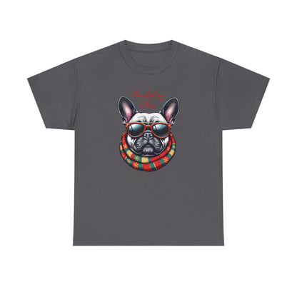 Chic Dog Lover Tee - 'Pawliday Vibes' Unisex Heavy Cotton T-Shirt