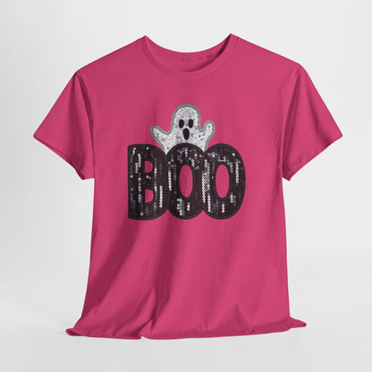 Boo Ghost T-Shirt — Cute Halloween Graphic Tee