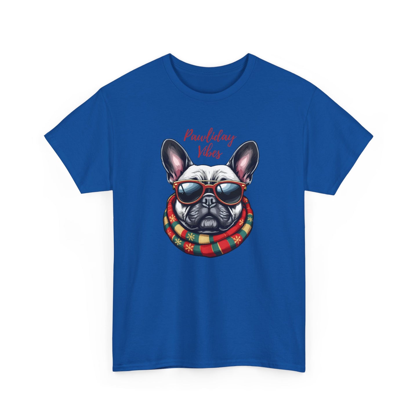 Chic Dog Lover Tee - 'Pawliday Vibes' Unisex Heavy Cotton T-Shirt