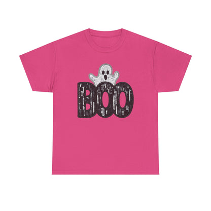 Boo Ghost T-Shirt — Cute Halloween Graphic Tee