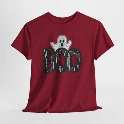 Boo Ghost T-Shirt — Cute Halloween Graphic Tee