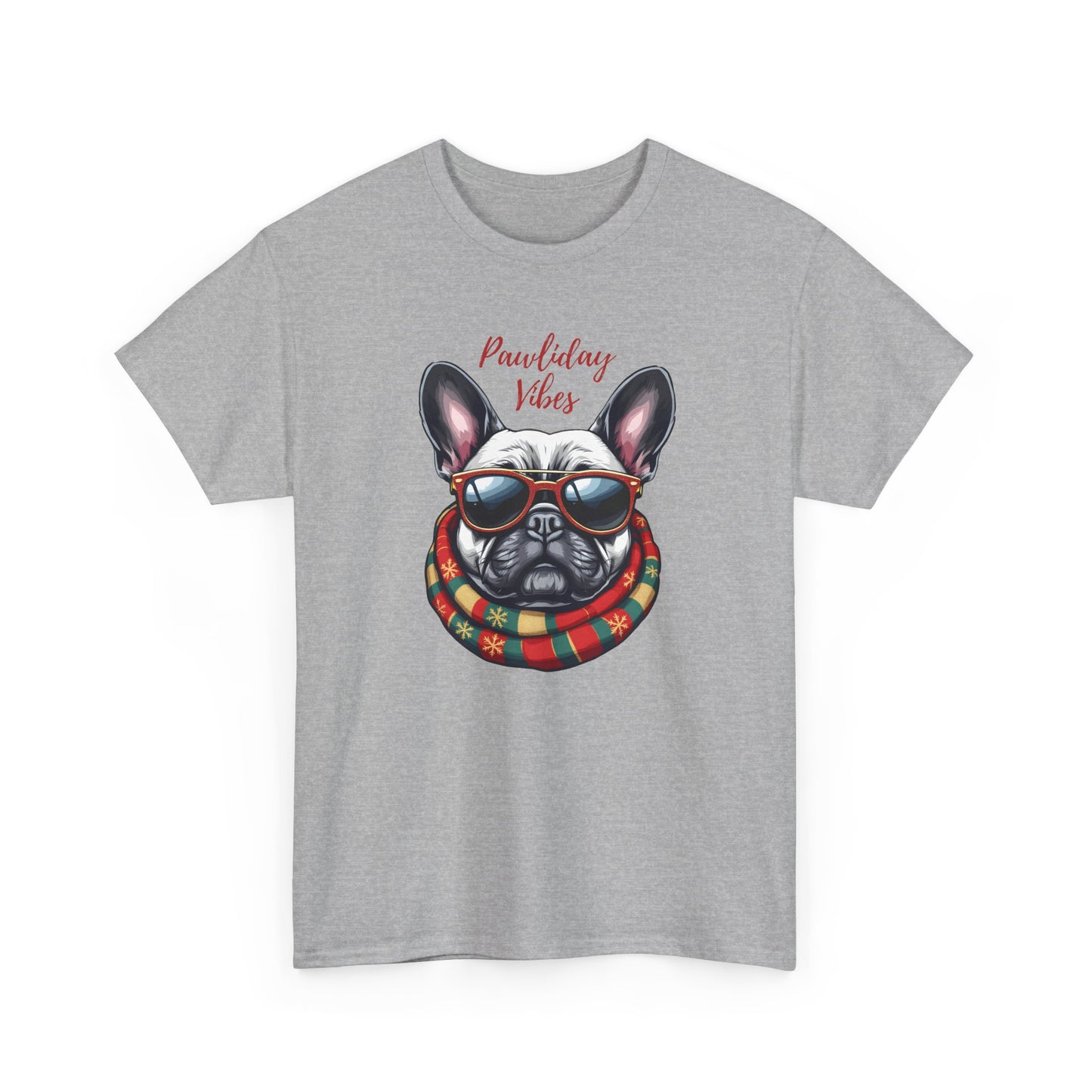 Chic Dog Lover Tee - 'Pawliday Vibes' Unisex Heavy Cotton T-Shirt