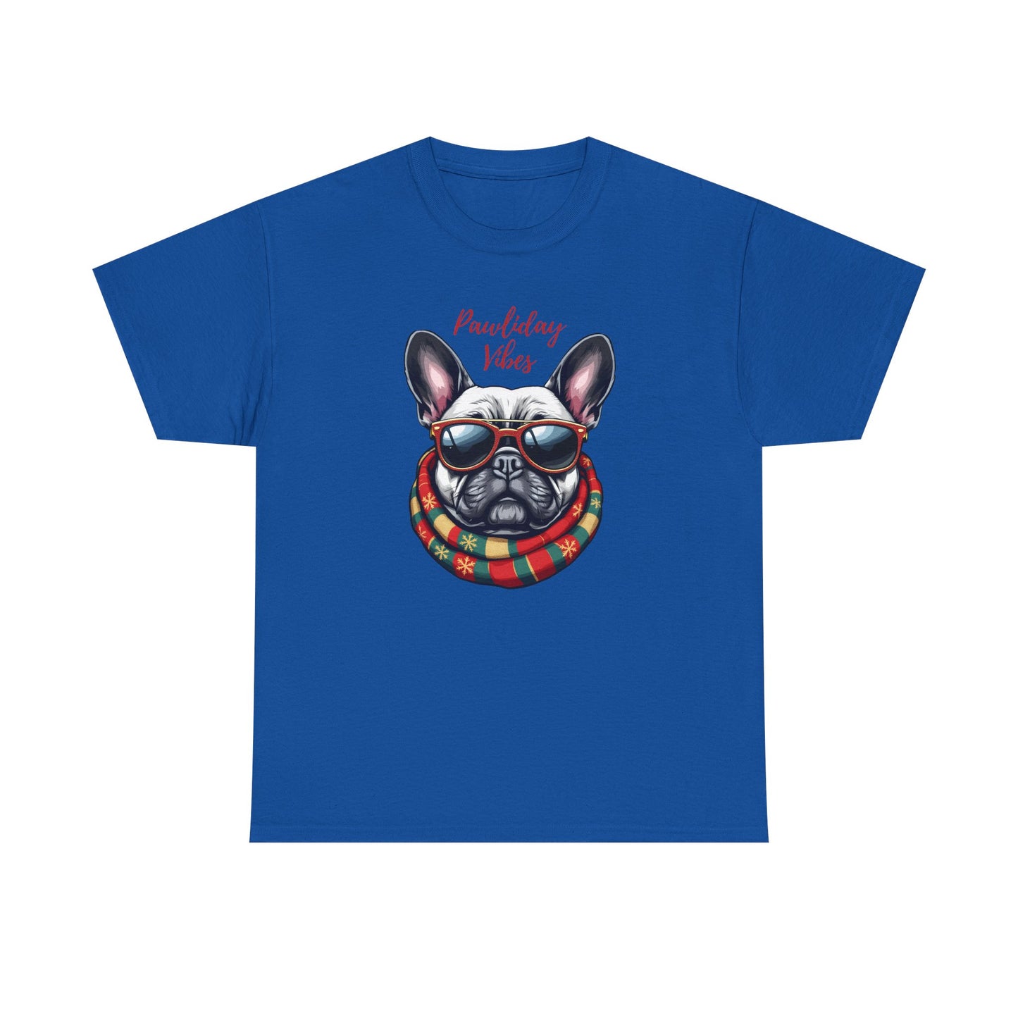 Chic Dog Lover Tee - 'Pawliday Vibes' Unisex Heavy Cotton T-Shirt