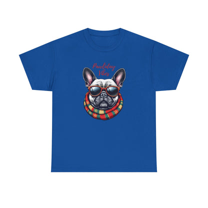 Chic Dog Lover Tee - 'Pawliday Vibes' Unisex Heavy Cotton T-Shirt