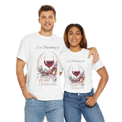 Wine Christmas Unisex Tee